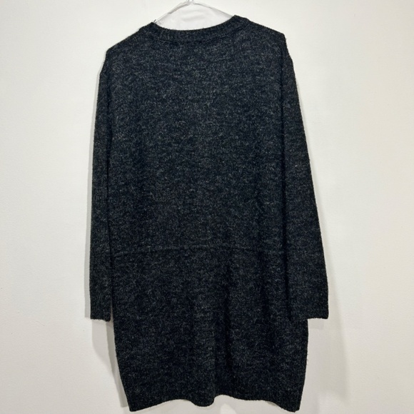LUMIERE Black Sweater Dress with pockets  in Women's Size Medium - Picture 3 of 5